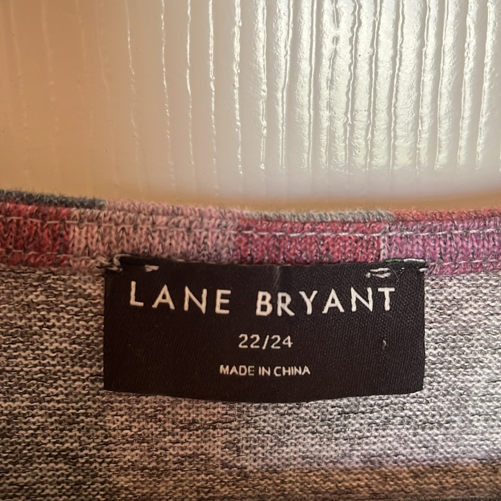 Lane Bryant Side Tie Blouse - Picture 2 of 5